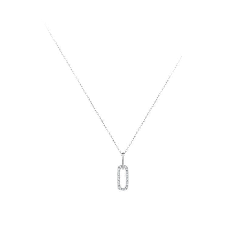 S925 Sterling Silver New Style Clip Necklace For Women